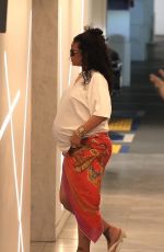 Pregnant RIHANNA Out and About in Beverly Hills 08/21/2025