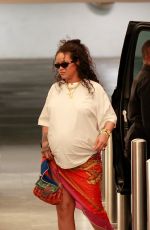 Pregnant RIHANNA Out and About in Beverly Hills 08/21/2025
