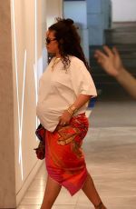 Pregnant RIHANNA Out and About in Beverly Hills 08/21/2025