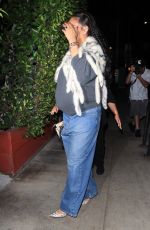 Pregnant RIHANNA Out for a Late Night Dinner at Giorgio Baldi in Santa Monica 08/03/2025
