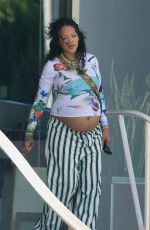 Pregnant RIHANNA Out in Beverly Hills 08/25/2025