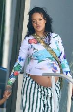 Pregnant RIHANNA Out in Beverly Hills 08/25/2025