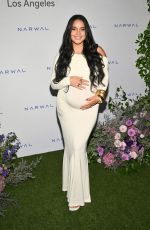 Pregnant VANESSA HUDGENS at At Home with Narwal Summer Soiree in West Hollywood 08/21/2025