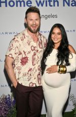Pregnant VANESSA HUDGENS at At Home with Narwal Summer Soiree in West Hollywood 08/21/2025