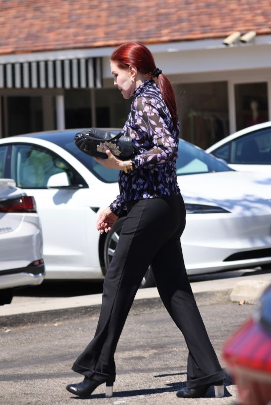 PRISCILLA PRESLEY Out and About in Bel-Air 07/28/2025