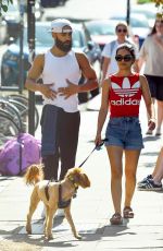 RACHEL ZEGLER and Nathan Louis Fernand Enjoying Lunch at a Park in London 08/13/2025