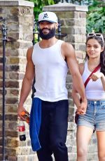 RACHEL ZEGLER and Nathan Louis Fernand Out in London 08/10/2025