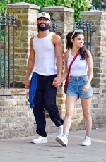 RACHEL ZEGLER and Nathan Louis Fernand Out in London 08/10/2025