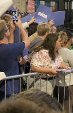 RACHEL ZEGLER Signs Autographs at Stage Door Outside London Palladium 07/28/2025