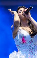 REBECCA BLACK Performs at 2025 Lollapalooza Festival at Grant Park in Chicago 08/03/2025