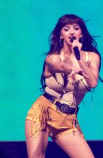 REBECCA BLACK Performs at Bridgestone Arena in Nashville 08/19/2025