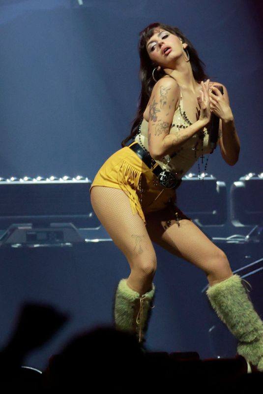 REBECCA BLACK Performs at Bridgestone Arena in Nashville 08/19/2025