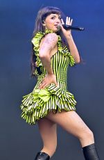 REBECCA BLACK Performs at Outside Lands Festival at Golden Gate Park in San Francisco 08/10/2025