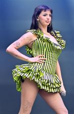 REBECCA BLACK Performs at Outside Lands Festival at Golden Gate Park in San Francisco 08/10/2025