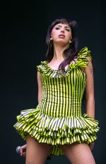 REBECCA BLACK Performs at Outside Lands Festival at Golden Gate Park in San Francisco 08/10/2025