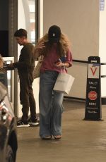 REBECCA GAYHEART Leaves a Medical Center Parking Lot in Los Angeles 08/12/2025