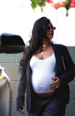 RIHANNA Out for Early Dinner at Giorgio Baldi in Santa Monica 08/07/2025