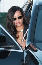 RIHANNA Out for Early Dinner at Giorgio Baldi in Santa Monica 08/07/2025
