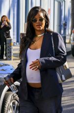 RIHANNA Picking up Baby Clothes at English Rabbit in Beverly Hills 08/07/2025