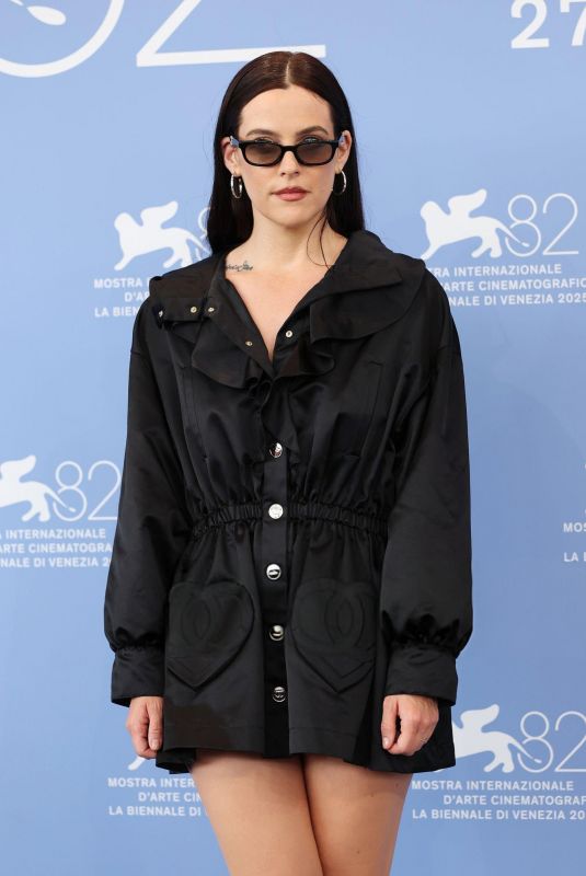 RILEY KEOUGH at Jay Kelly Photocall at 82nd Venice International Film Festival 08/28/2025