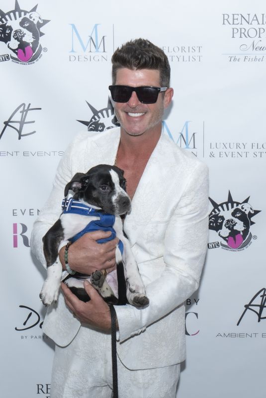 Robin Thicke - NYC Second Chance Rescue 
