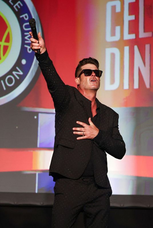 Robin Thicke - The Harold And Carole Pump Foundation 25th Anniversary Celebrity Dinner 08/15/2025