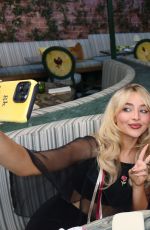 SABRINA CARPENTER at CBS Morning Show in New York 08/29/2025