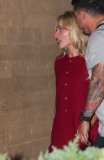 SABRINA CARPENTER Out for Dinner at Nobu in Malibu 08/26/2025