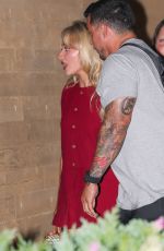 SABRINA CARPENTER Out for Dinner at Nobu in Malibu 08/26/2025