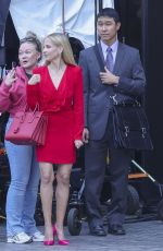 SARAH MICHELLE GELLAR on the Set of Buffy the Vampire Slayer in Los Angeles 08/09/2025
