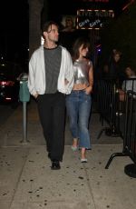SCOUT WILLIS and Thomas Doherty Night Out in Los Angeles 08/13/2025