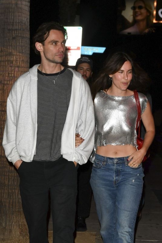 SCOUT WILLIS and Thomas Doherty Night Out in Los Angeles 08/13/2025
