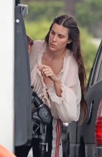 SCOUT WILLIS at a Gas Station in Los Angeles 08/16/2025