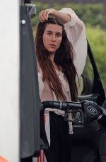 SCOUT WILLIS at a Gas Station in Los Angeles 08/16/2025