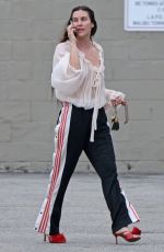SCOUT WILLIS at a Gas Station in Los Angeles 08/16/2025