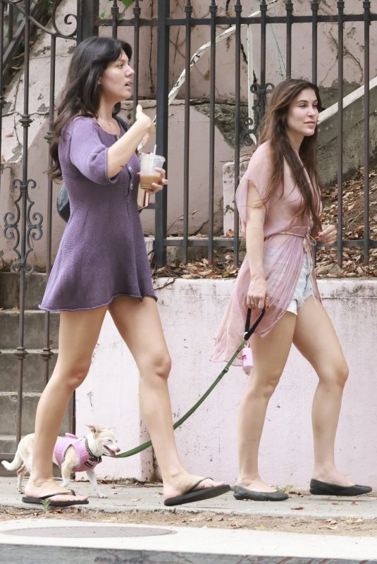 SCOUT WILLIS Out with a Friend in Los Feliz 08/24/2025