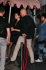 SELENA GOMEZ and Benny Blanco Arrives at Cara Delevingne
