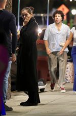 SELENA GOMEZ anf Benny Blanco Out for Dinner with Friends in Los Angeles 08/15/2025