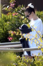 SELENA GOMEZ Arrives at a Private Airport in Los Cabos 08/21/2025