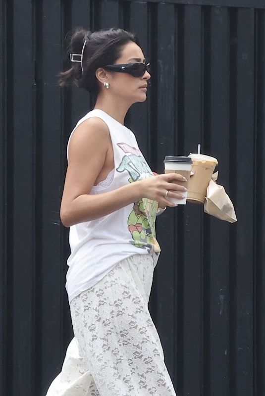 SHAY MITCHELL Out for Coffee in Los Angeles 08/23/2025