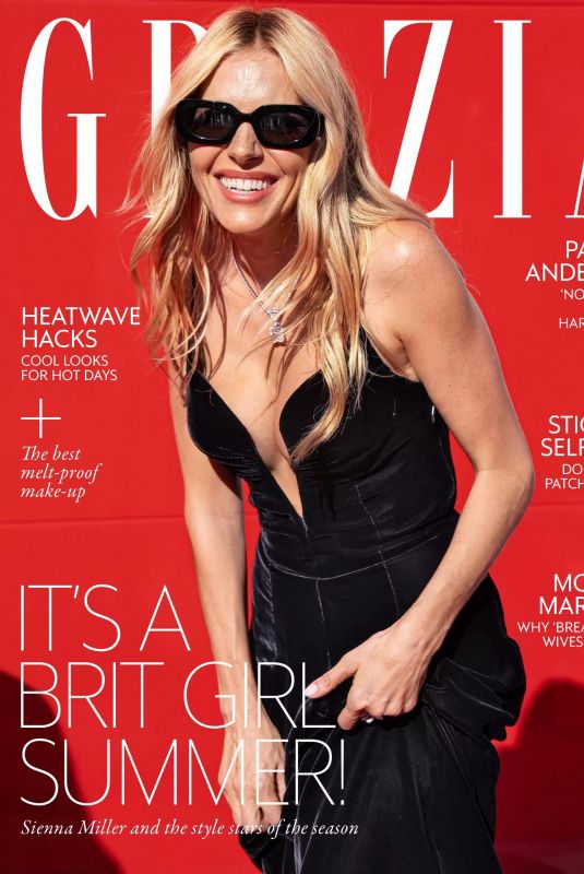 SIENNA MILLER in Grazia UK, September 2025