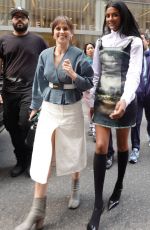 SIMONE ASHLEY on the Set of The Devil Wears Prada 2 in New York City 07/23/2025