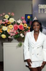 SIMONE BILES at Netflix Simone Biles: Rising Dinner in West Hollywood 08/13/2025