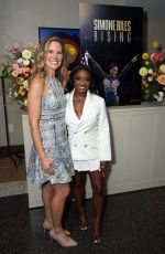 SIMONE BILES at Netflix Simone Biles: Rising Dinner in West Hollywood 08/13/2025