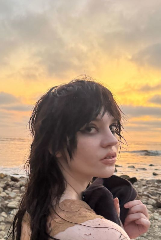 SOPHIE THATCHER at a Photoshoot, August 2025