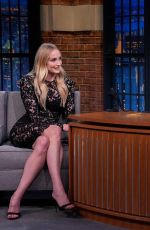 SOPHIE TURNER at Late Night with Seth Meyers 08/14/2025