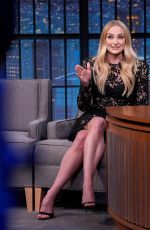 SOPHIE TURNER at Late Night with Seth Meyers 08/14/2025