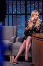 SOPHIE TURNER at Late Night with Seth Meyers 08/14/2025
