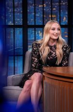 SOPHIE TURNER at Late Night with Seth Meyers 08/14/2025