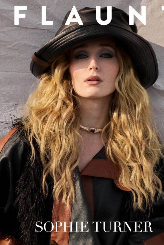 SOPHIE TURNER for Flaunt Magazine, August 2025